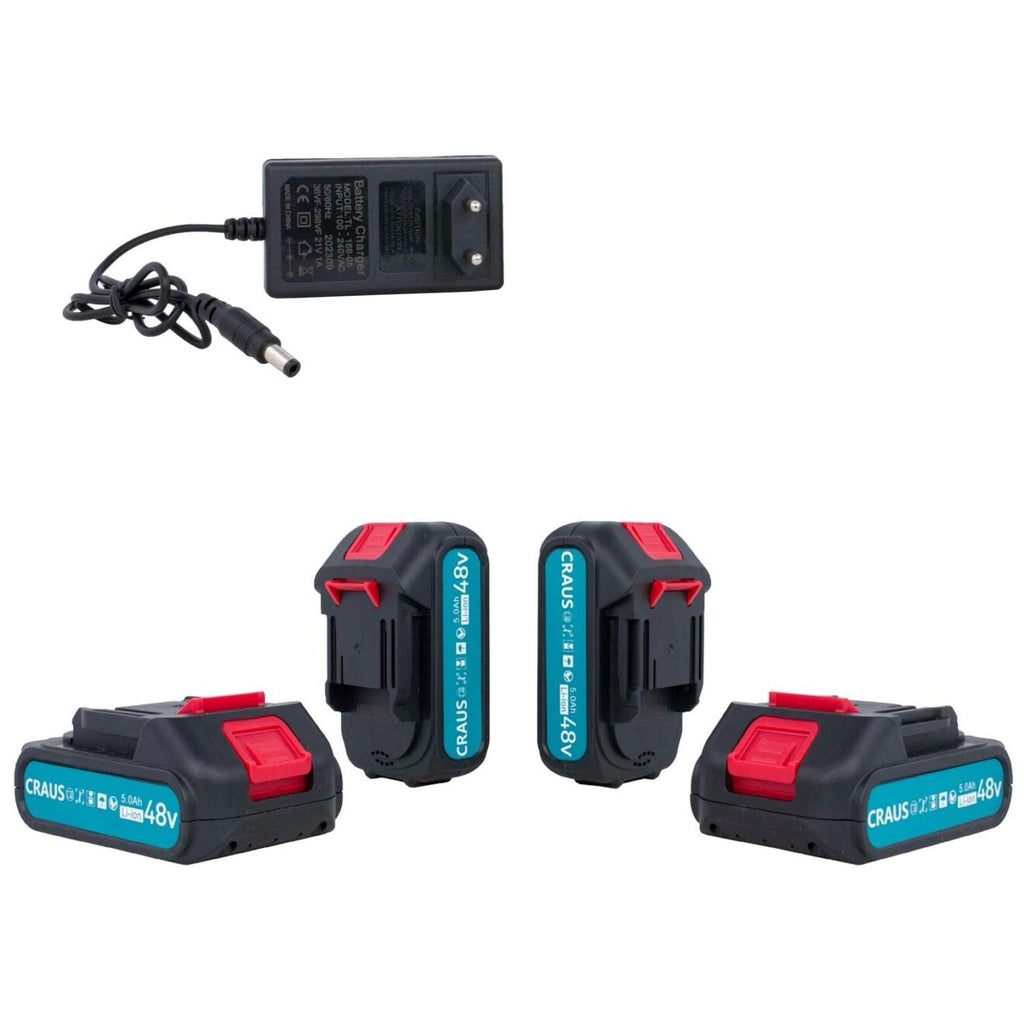 Ψαλίδι germany 40mm Με 4 Μπαταρίες 48v 5ah