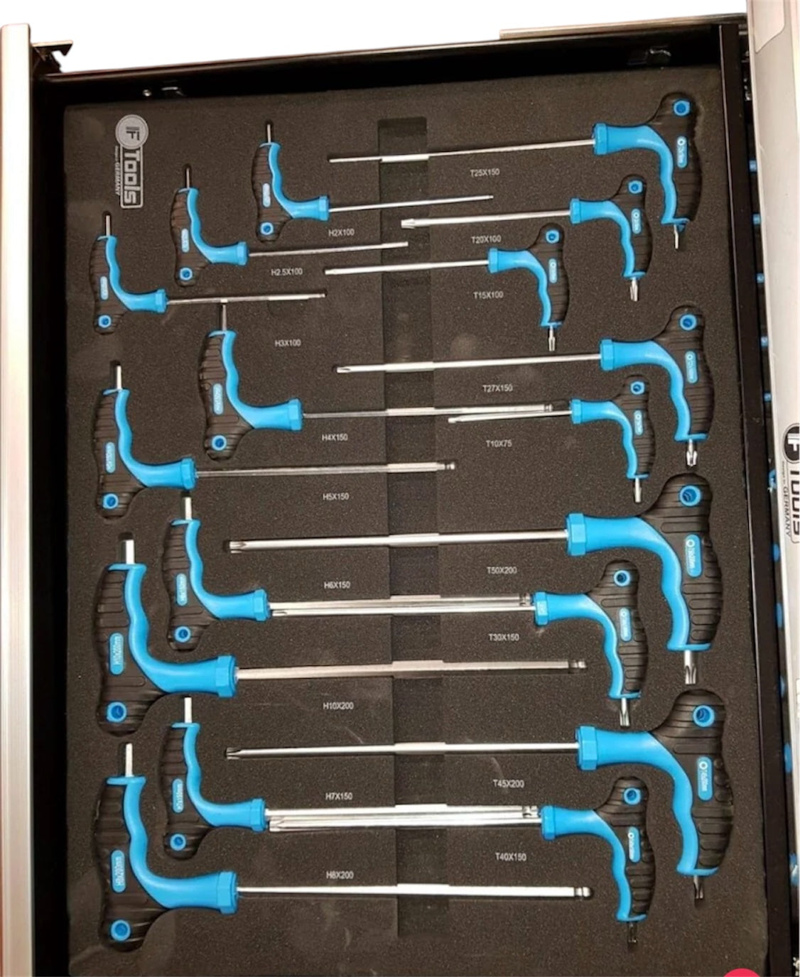 Επαγγελματική Εργαλειοθήκη Με ρόδες IF TOOLS - 7 Συρτάρια /Desing in germany