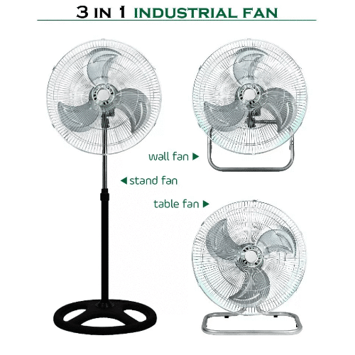 Βιομηχανικός Ανεμιστήρας Ορθοστάτης 3 σε 1 250W Φ46cm Muhler FM-8138D