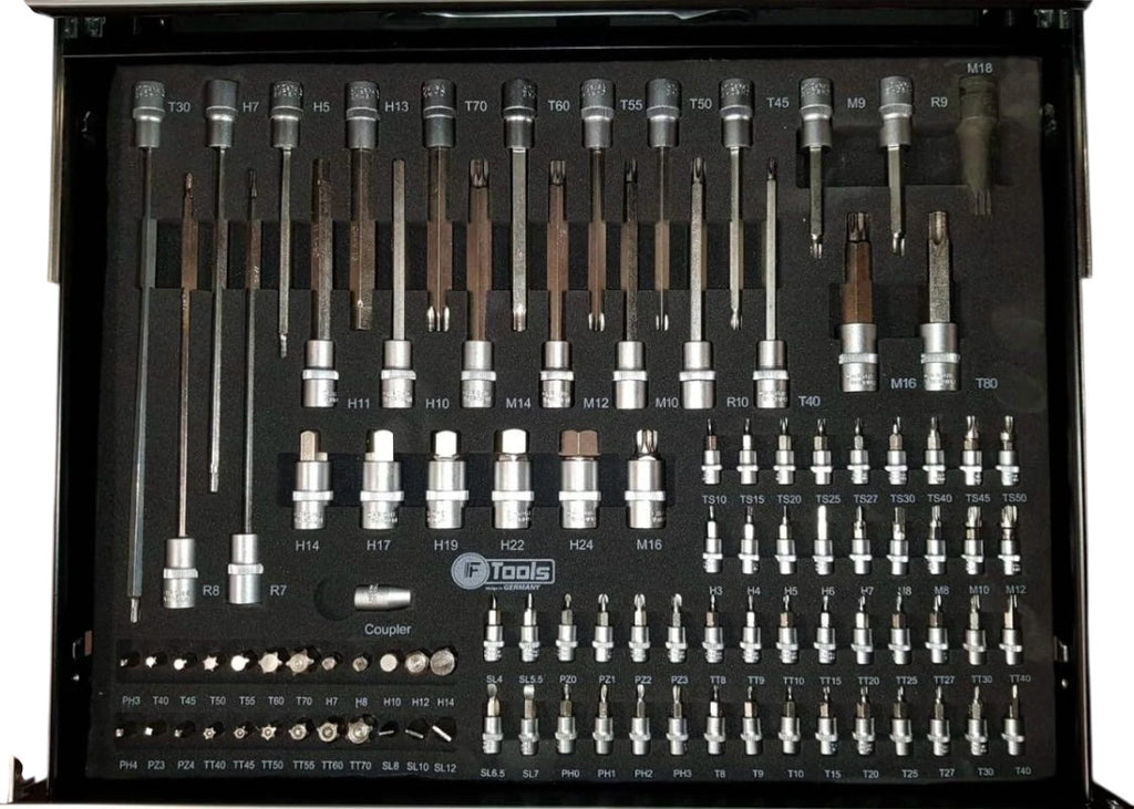 Επαγγελματική Εργαλειοθήκη Με ρόδες IF TOOLS - 7 Συρτάρια /Desing in germany