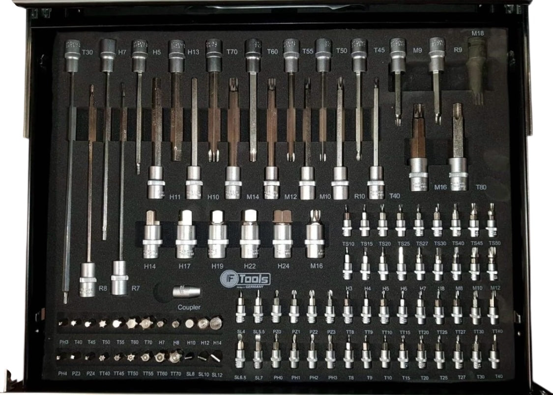 Επαγγελματική Εργαλειοθήκη Με ρόδες IF TOOLS - 7 Συρτάρια /Desing in germany