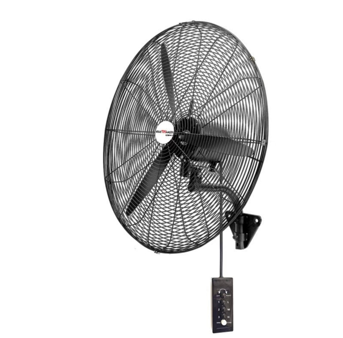 1+1 Ανεμιστήρες Τοίχου 30" Κινητήρας 900mm Υψηλής Ισχύος 380W KraftWaagen Germany