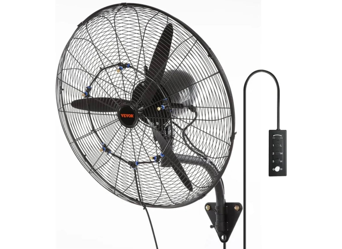 Ανεμιστήρας Τοίχου 30" Κινητήρας 900mm Υψηλής Ισχύος 380W KraftWaagen Germany